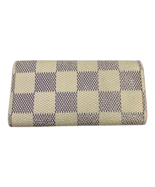 LOUIS VUITTON（ルイ ヴィトン）LOUIS VUITTON (ルイ ヴィトン) ダミエ・アズール　ミュルティクレ6　キーケース ホワイトの古着・服飾アイテム