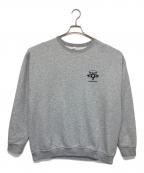 WACKO MARIAワコマリア）の古着「CREW NECK SWEAT SHIRT ( TYPE-2 )26SS」｜ライトグレー