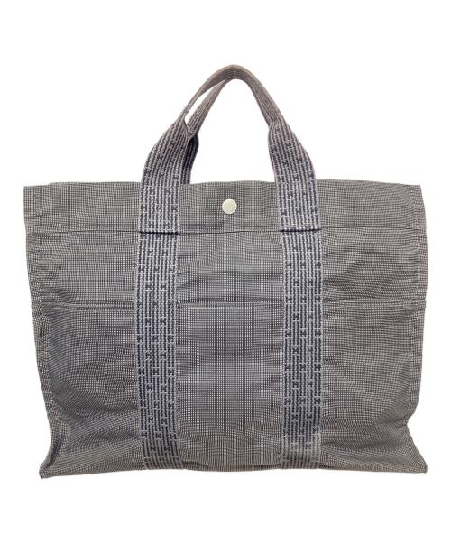 HERMES（エルメス）HERMES (エルメス) エールライン トートバッグ ブラックの古着・服飾アイテム