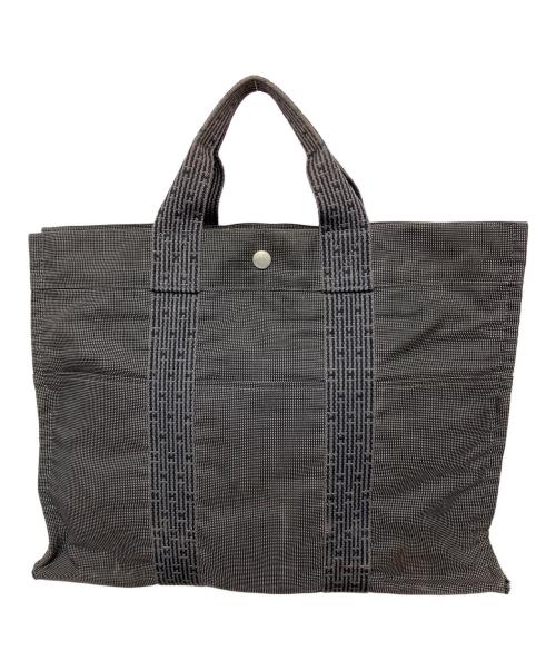 HERMES（エルメス）HERMES (エルメス) エールライン トートバッグ ブラックの古着・服飾アイテム