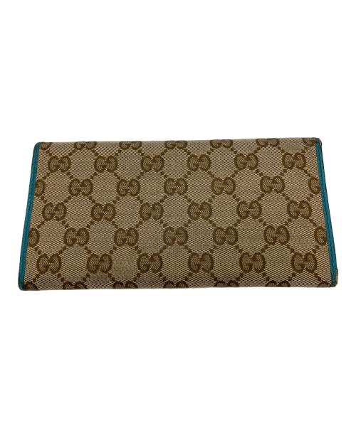 GUCCI（グッチ）GUCCI (グッチ) GG　長財布 ベージュの古着・服飾アイテム
