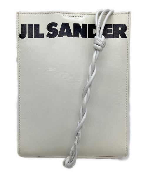 JIL SANDER（ジルサンダー）JIL SANDER (ジルサンダー) ショルダーバッグ ホワイトの古着・服飾アイテム