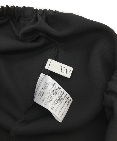 YANMI（YANMI）YANMI (YANMI) LACE PANEL PANTS　26SS ブラック サイズ:Sの古着・服飾アイテム