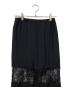 YANMI (YANMI) LACE PANEL PANTS　26SS ブラック サイズ:S：17000円