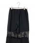 中古・古着 YANMI (YANMI) LACE PANEL PANTS　26SS ブラック サイズ:S：17000円