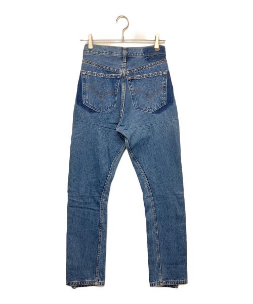VETEMENTS（ヴェトモン）VETEMENTS (ヴェトモン) 81-231-74-020847　デニムパンツ ネイビー サイズ:Sの古着・服飾アイテム