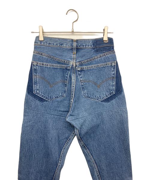 VETEMENTS（ヴェトモン）VETEMENTS (ヴェトモン) 81-231-74-020847　デニムパンツ ネイビー サイズ:Sの古着・服飾アイテム