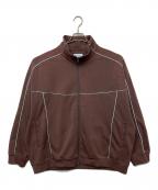 MAISON SPECIALメゾンスペシャル）の古着「11232211303　ジップパーカー」｜ブラウン