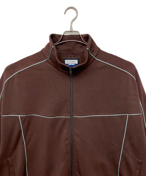 MAISON SPECIAL（メゾンスペシャル）MAISON SPECIAL (メゾンスペシャル) 11232211303　ジップパーカー ブラウン サイズ:２の古着・服飾アイテム