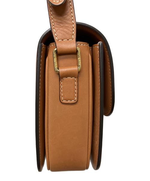CELINE（セリーヌ）CELINE (セリーヌ) ティーン　トリオンフ　ショルダーバッグ ブラウンの古着・服飾アイテム