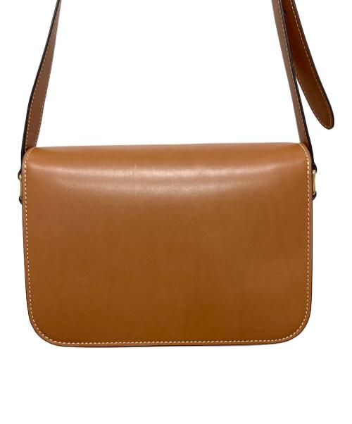 CELINE（セリーヌ）CELINE (セリーヌ) ティーン　トリオンフ　ショルダーバッグ ブラウンの古着・服飾アイテム