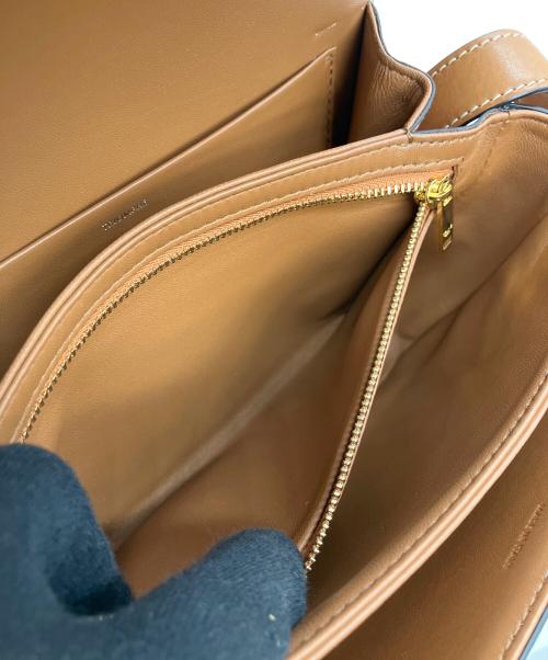 CELINE（セリーヌ）CELINE (セリーヌ) ティーン　トリオンフ　ショルダーバッグ ブラウンの古着・服飾アイテム
