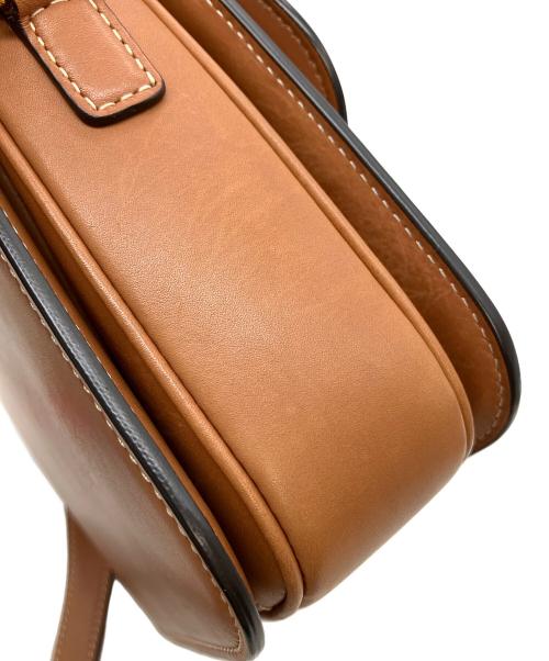CELINE（セリーヌ）CELINE (セリーヌ) ティーン　トリオンフ　ショルダーバッグ ブラウンの古着・服飾アイテム