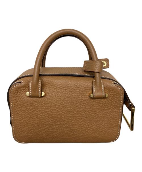 DELVAUX（デルヴォー）DELVAUX (デルヴォー) クルーボックスナノ　ハンドバッグ ベジタブルアイボリーの古着・服飾アイテム