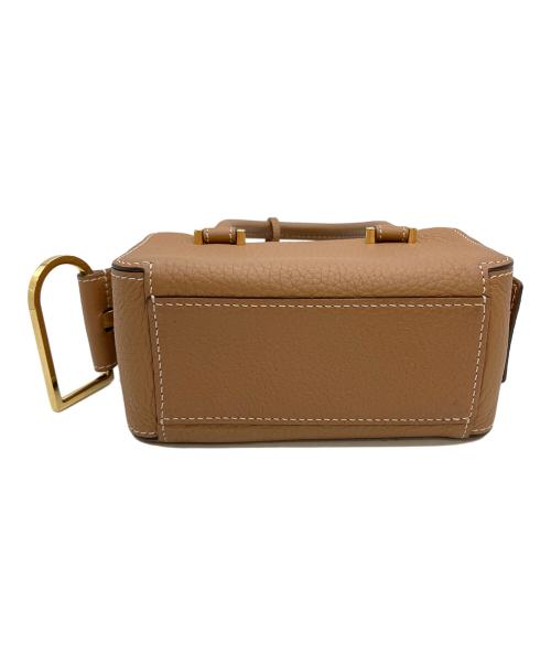 DELVAUX（デルヴォー）DELVAUX (デルヴォー) クルーボックスナノ　ハンドバッグ ベジタブルアイボリーの古着・服飾アイテム