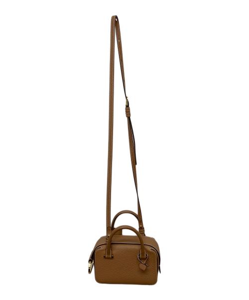 DELVAUX（デルヴォー）DELVAUX (デルヴォー) クルーボックスナノ　ハンドバッグ ベジタブルアイボリーの古着・服飾アイテム