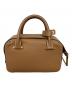 中古・古着 DELVAUX (デルヴォー) クルーボックスナノ　ハンドバッグ ベジタブルアイボリー：220000円