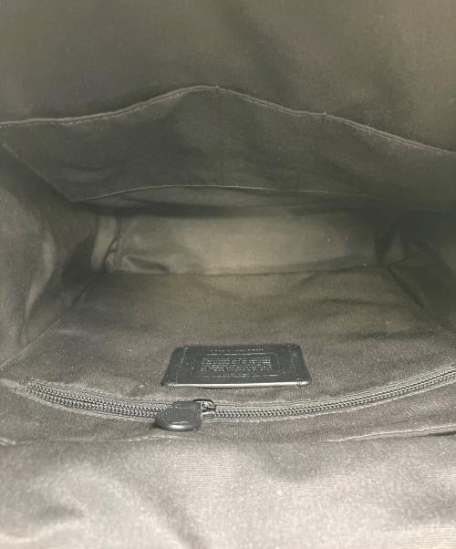 COACH（コーチ）COACH (コーチ) C8130　リュック ブルー×ブラックの古着・服飾アイテム
