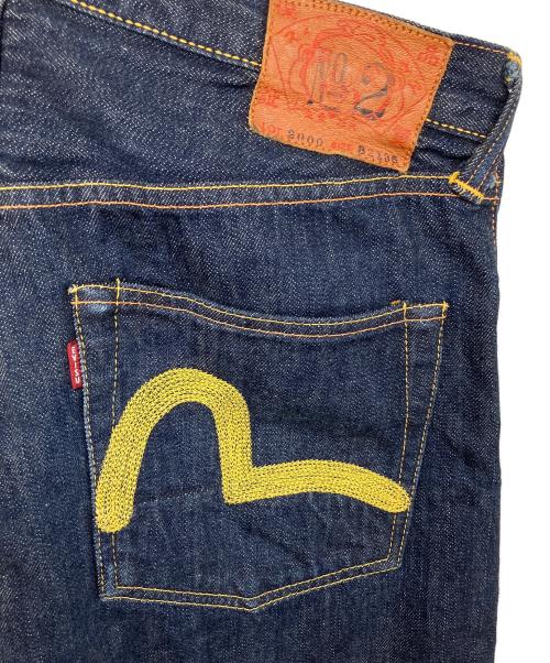 EVISU（エヴィス）EVISU (エヴィス) NO.2 カモメデニムパンツ インディゴ サイズ:W32×L35の古着・服飾アイテム
