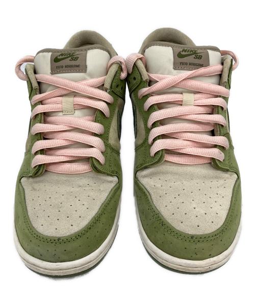 NIKE（ナイキ）NIKE (ナイキ) YUTO HORIGOME (堀米 雄斗) SB Dunk Low ローカットスニーカー グリーン サイズ:27cmの古着・服飾アイテム