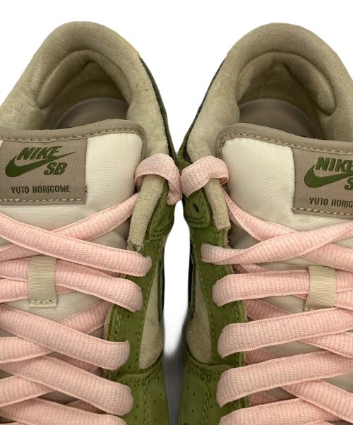 NIKE（ナイキ）NIKE (ナイキ) YUTO HORIGOME (堀米 雄斗) SB Dunk Low ローカットスニーカー グリーン サイズ:27cmの古着・服飾アイテム