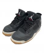 NIKEナイキ）の古着「Air Jordan 4 Retro　スニーカー」｜ブラック