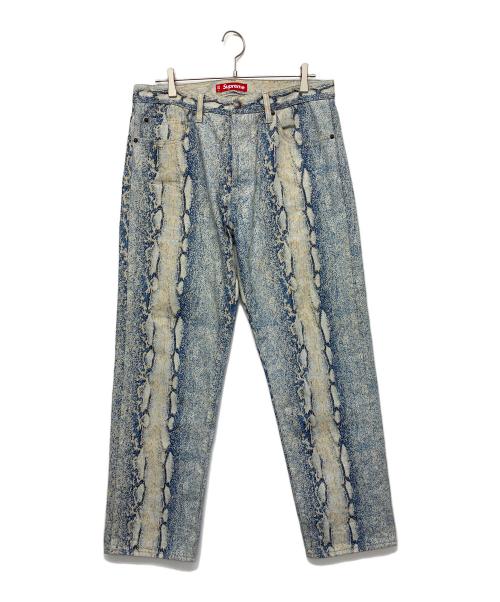 SUPREME（シュプリーム）Supreme (シュプリーム) Regular Jean Snake　FW24 インディゴ サイズ:81cm (W32)の古着・服飾アイテム
