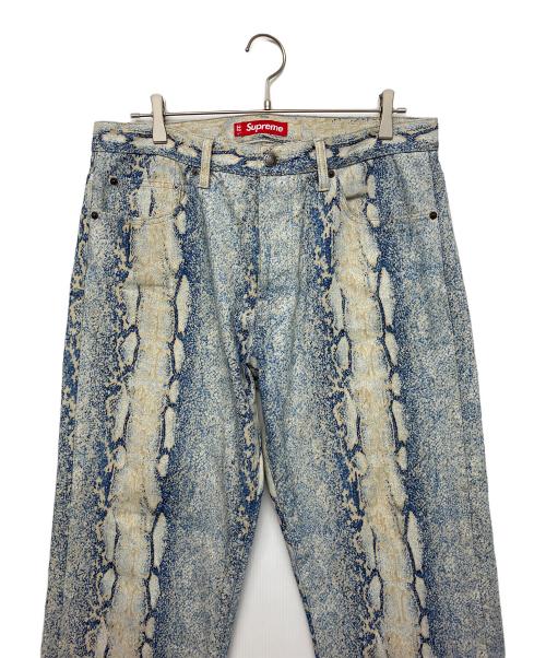 SUPREME（シュプリーム）Supreme (シュプリーム) Regular Jean Snake　FW24 インディゴ サイズ:81cm (W32)の古着・服飾アイテム