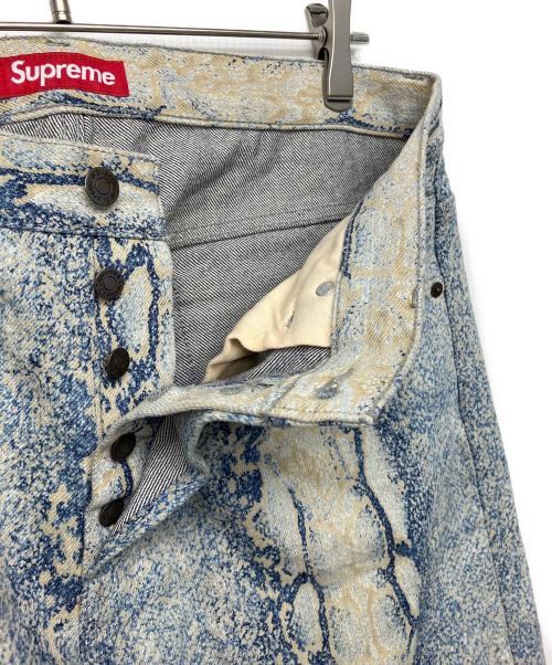 SUPREME（シュプリーム）Supreme (シュプリーム) Regular Jean Snake　FW24 インディゴ サイズ:81cm (W32)の古着・服飾アイテム