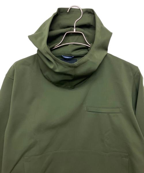 Junhashimoto（ジュンハシモト）Junhashimoto (ジュンハシモト) 1042210006　プルオーバーパーカー グリーン サイズ:３の古着・服飾アイテム