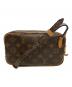 LOUIS VUITTON（ルイ ヴィトン）の古着「モノグラム　マルリーバンドリエール　ショルダーポーチ」｜ブラウン