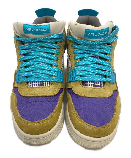 NIKE（ナイキ）NIKE (ナイキ) UNION AIR JORDAN 4 SP DESERT MOSS スニーカー マルチカラー サイズ:27cmの古着・服飾アイテム