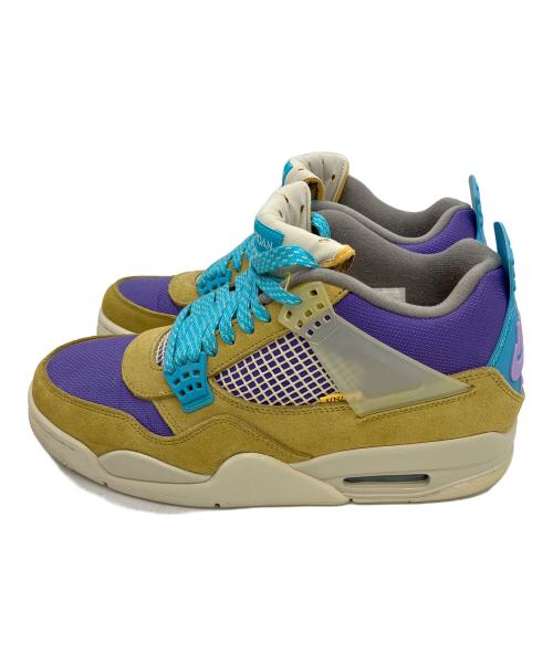 NIKE（ナイキ）NIKE (ナイキ) UNION AIR JORDAN 4 SP DESERT MOSS スニーカー マルチカラー サイズ:27cmの古着・服飾アイテム