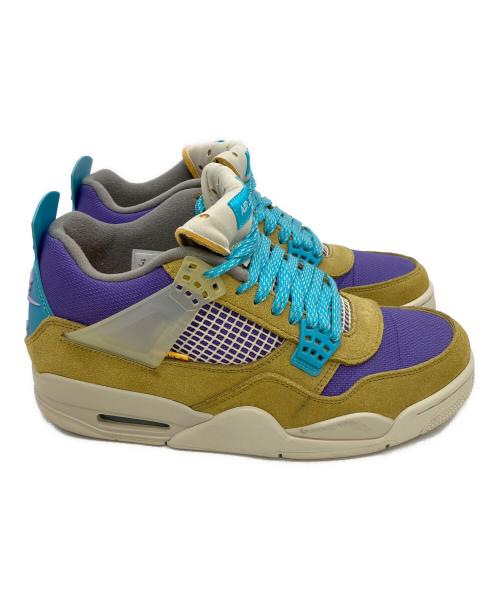 NIKE（ナイキ）NIKE (ナイキ) UNION AIR JORDAN 4 SP DESERT MOSS スニーカー マルチカラー サイズ:27cmの古着・服飾アイテム