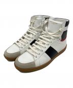 Saint Laurent Parisサンローランパリ）の古着「ハイカットスニーカー」｜ホワイト×ブラック