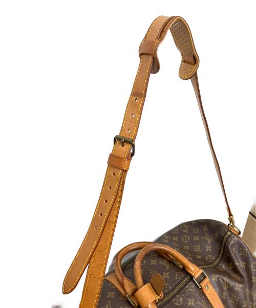 LOUIS VUITTON（ルイ ヴィトン）LOUIS VUITTON (ルイ ヴィトン) モノグラム　キーポル・バンドリエール50　ボストンバッグ ブラウンの古着・服飾アイテム