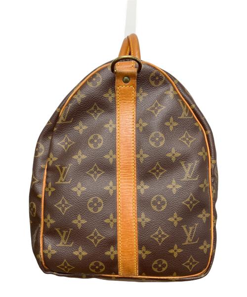 LOUIS VUITTON（ルイ ヴィトン）LOUIS VUITTON (ルイ ヴィトン) モノグラム　キーポル・バンドリエール50　ボストンバッグ ブラウンの古着・服飾アイテム