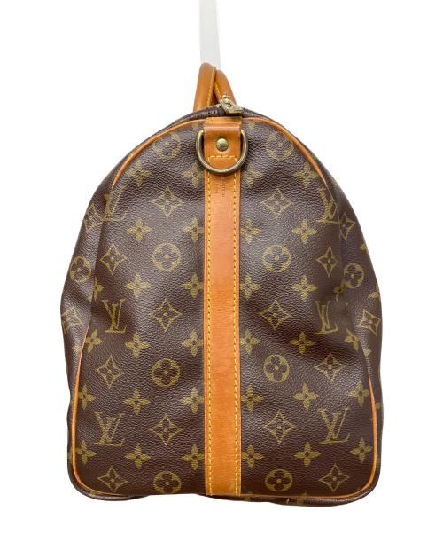 LOUIS VUITTON（ルイ ヴィトン）LOUIS VUITTON (ルイ ヴィトン) モノグラム　キーポル・バンドリエール50　ボストンバッグ ブラウンの古着・服飾アイテム