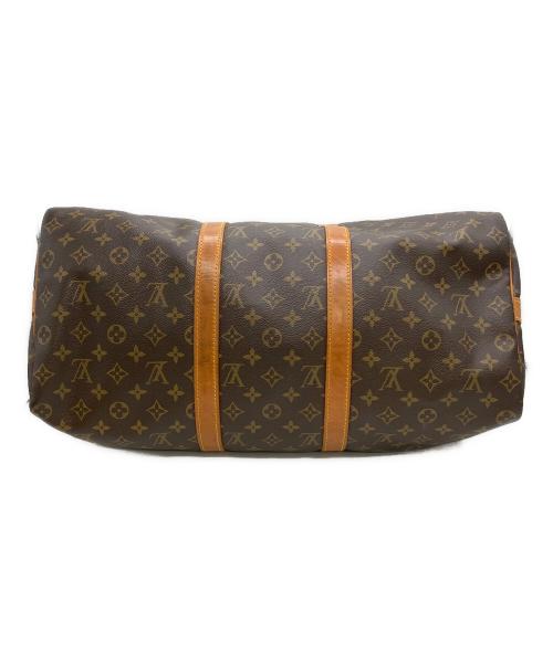 LOUIS VUITTON（ルイ ヴィトン）LOUIS VUITTON (ルイ ヴィトン) モノグラム　キーポル・バンドリエール50　ボストンバッグ ブラウンの古着・服飾アイテム