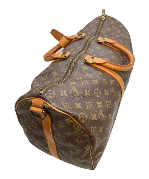 LOUIS VUITTON（ルイ ヴィトン）LOUIS VUITTON (ルイ ヴィトン) モノグラム　キーポル・バンドリエール50　ボストンバッグ ブラウンの古着・服飾アイテム