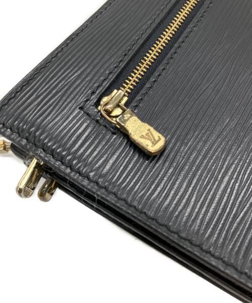 LOUIS VUITTON（ルイ ヴィトン）LOUIS VUITTON (ルイ ヴィトン) M52112 ショルダーバッグ ブラックの古着・服飾アイテム