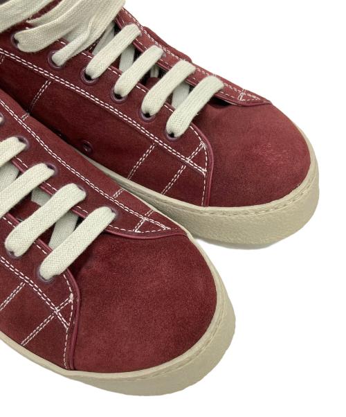 MARC JACOBS（マークジェイコブス）MARC JACOBS (マークジェイコブス) スウェード スニーカー レッド サイズ:25cmの古着・服飾アイテム