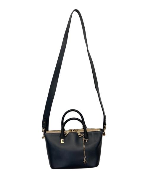 Chloe（クロエ）Chloe (クロエ) ショルダーバッグ ブラック×アイボリーの古着・服飾アイテム