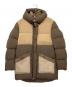 1piu1uguale3（ウノピュウノウグァーレトレ）の古着「MOUNTAIN HOODED COAT」｜ブラウン×アイボリー