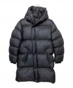 1piu1uguale3ウノピュウノウグァーレトレ）の古着「PADDING WRAP HOODED」｜ブラック