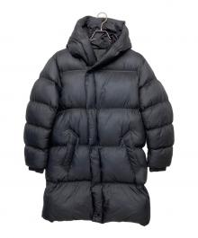 1piu1uguale3（ウノピュウノウグァーレトレ）の古着「PADDING WRAP HOODED」｜ブラック