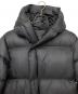 1piu1uguale3 (ウノピュウノウグァーレトレ) PADDING WRAP HOODED ブラック サイズ:M：45000円