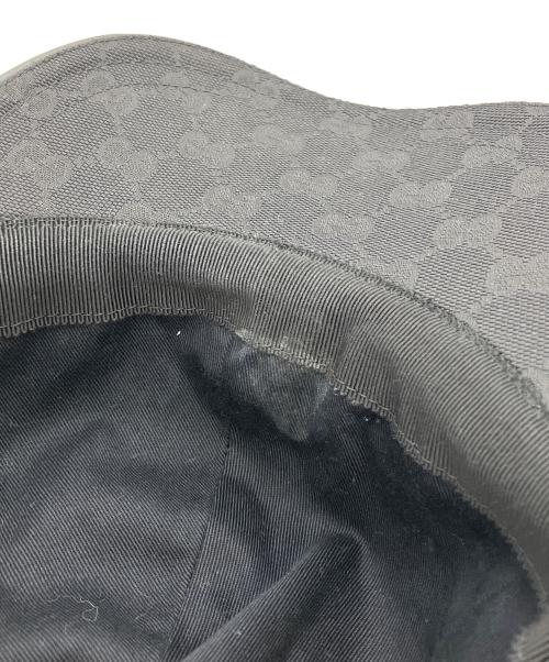 GUCCI（グッチ）GUCCI (グッチ) キャップ ブラック サイズ:Lの古着・服飾アイテム