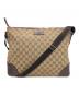 GUCCI（グッチ）の古着「GGキャンバスショルダーバッグ」｜ブラウン