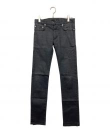 DIOR HOMME（ディオール オム）の古着「07SS DOVA　デニムパンツ」｜ブラック